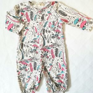 COPY - NEW Organic Convertible Play Suit/Sleep Gown